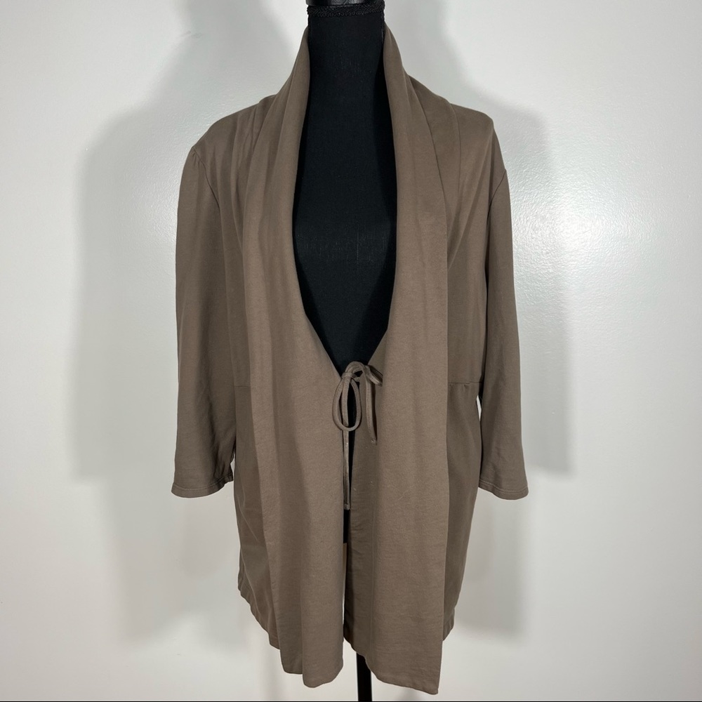 Loft Ann Taylor Light Brown Cardigan Size XL
